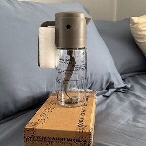 Curtis Stone Multi Mixer Dispenser Bottle - Gray Lid